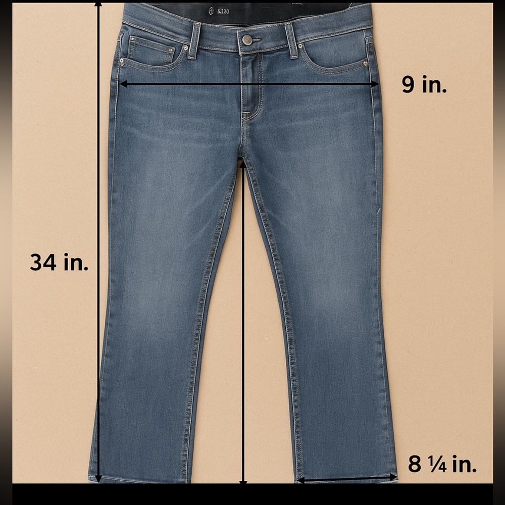 Wrangler Q-Baby Ultimate Riding Jeans Women’s Size 9/10 x 34 Long Embellished - Picture 2 of 9